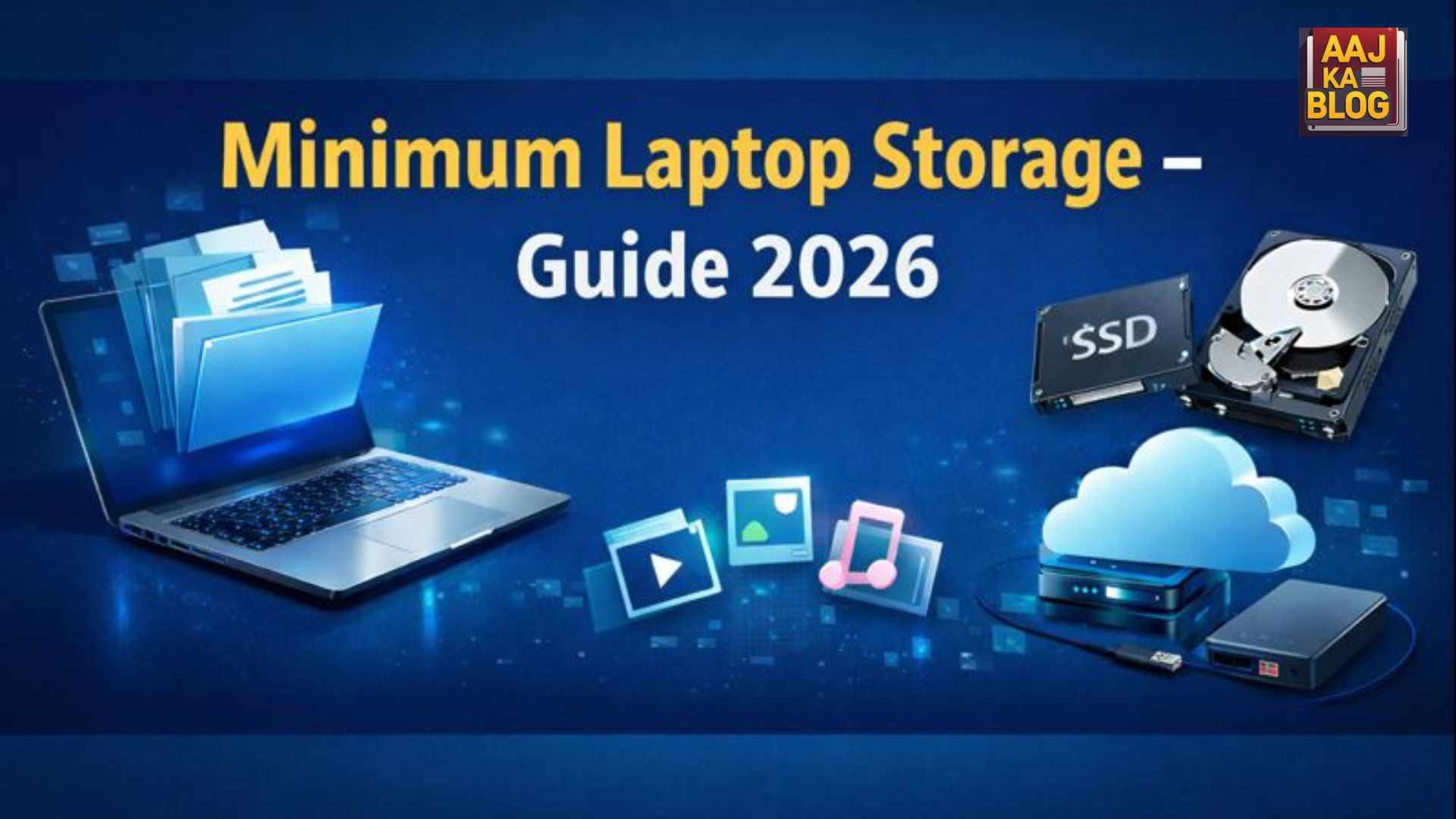 Minimum Laptop Storage Guide 2026