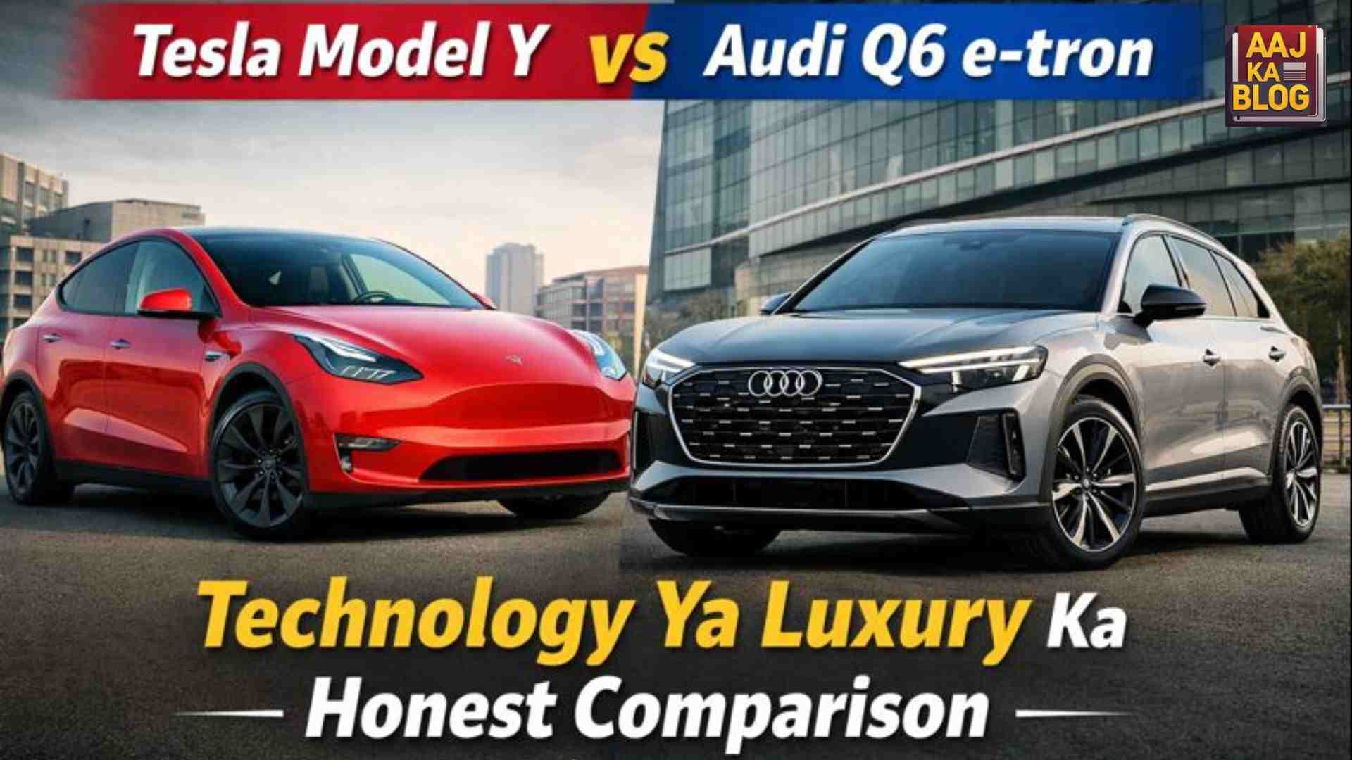 Tesla Model Y vs Audi Q6 e-tron