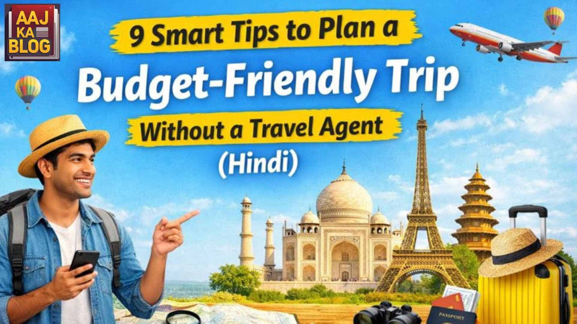 9 Smart Tips to Plan a Budget-Friendly Trip Without a Travel Agent (Hindi)
