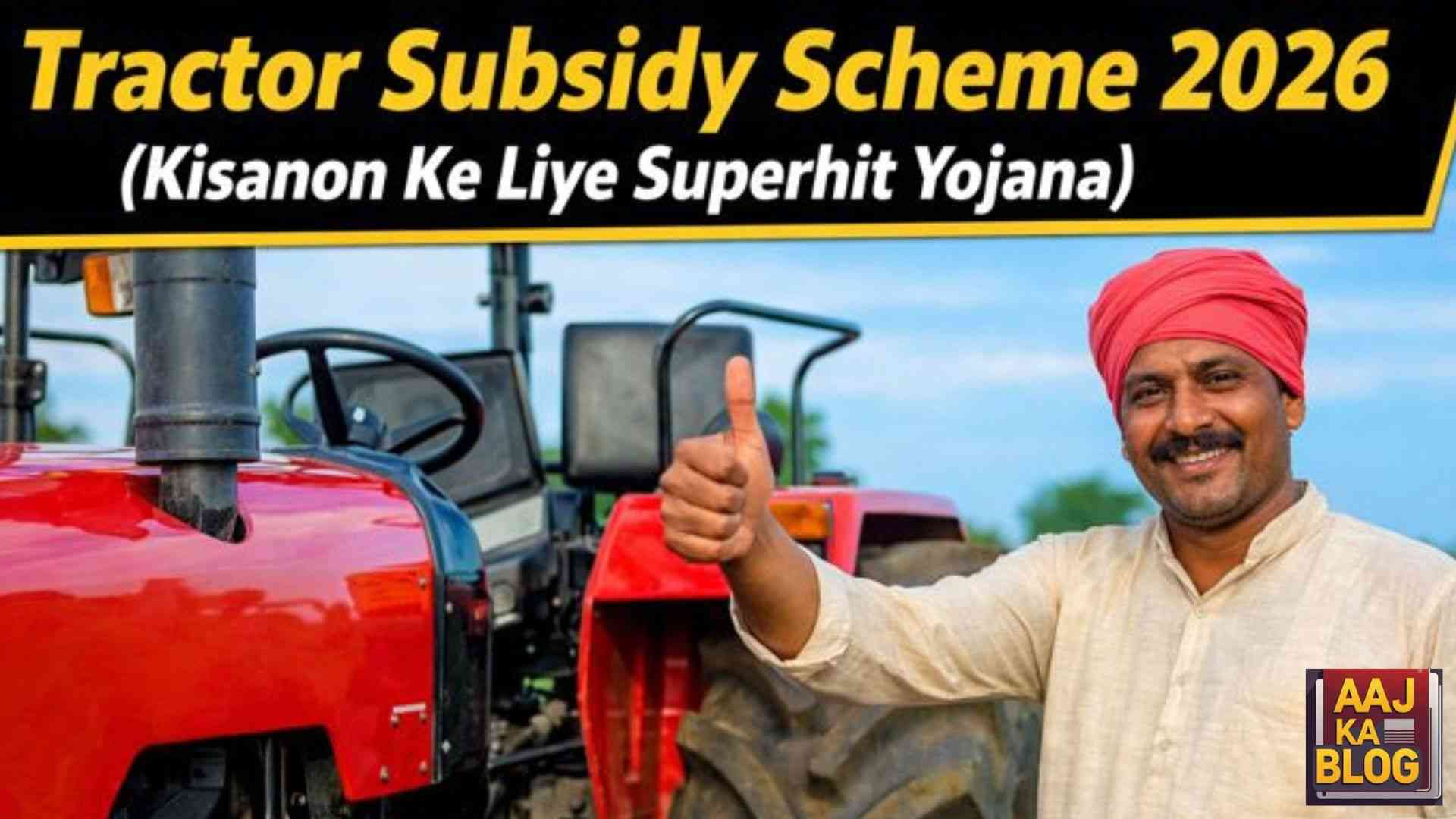 Haryana Tractor Subsidy Yojana 2026