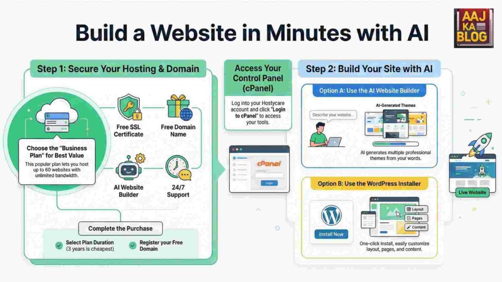 AI se Website Kaise Banaye